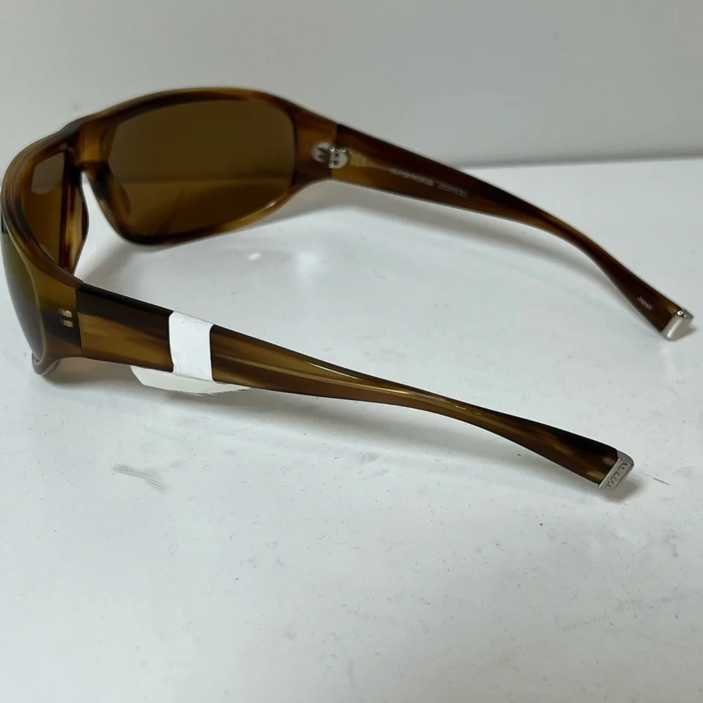 NWT Oliver Peoples Montana Polarized Horn Tortoise Brown Japan Unisex Sunglasses